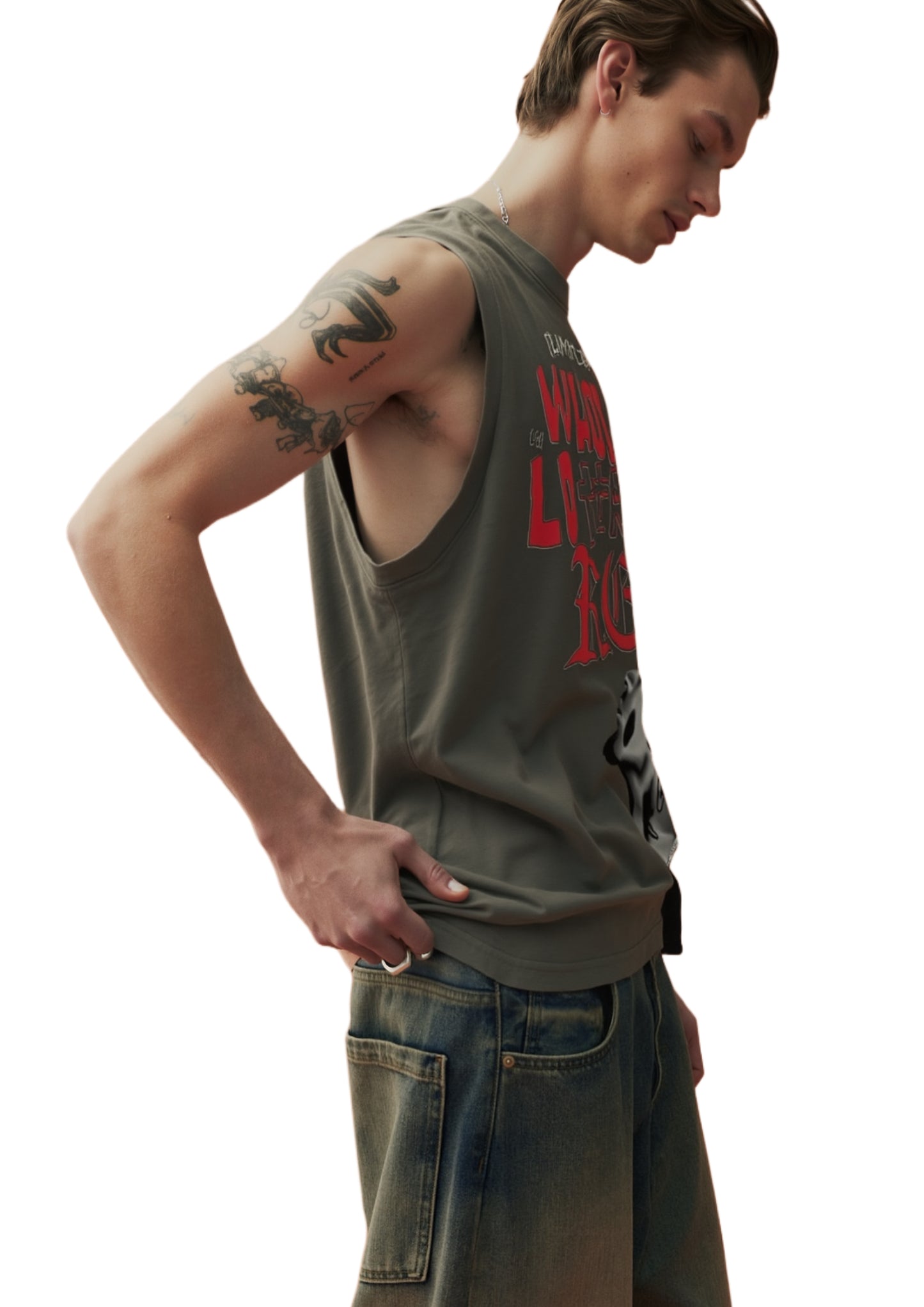 PLAYBOI CARTI SLEEVELESS TSHIRT