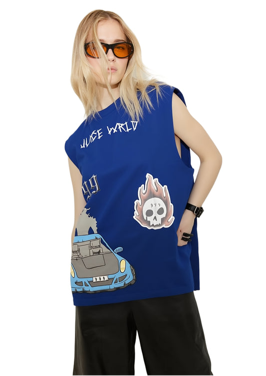 JUICE WRLD SLEEVELESS TSHIRT