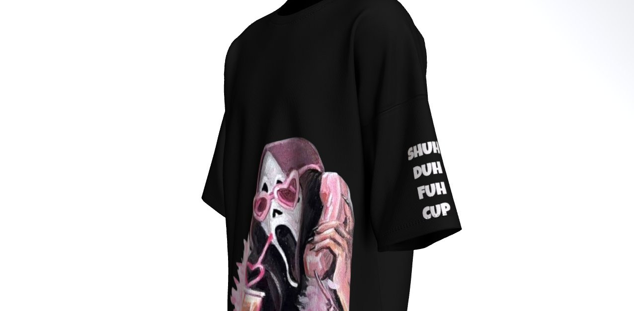SCREAM OVERSIZED TSHIRT