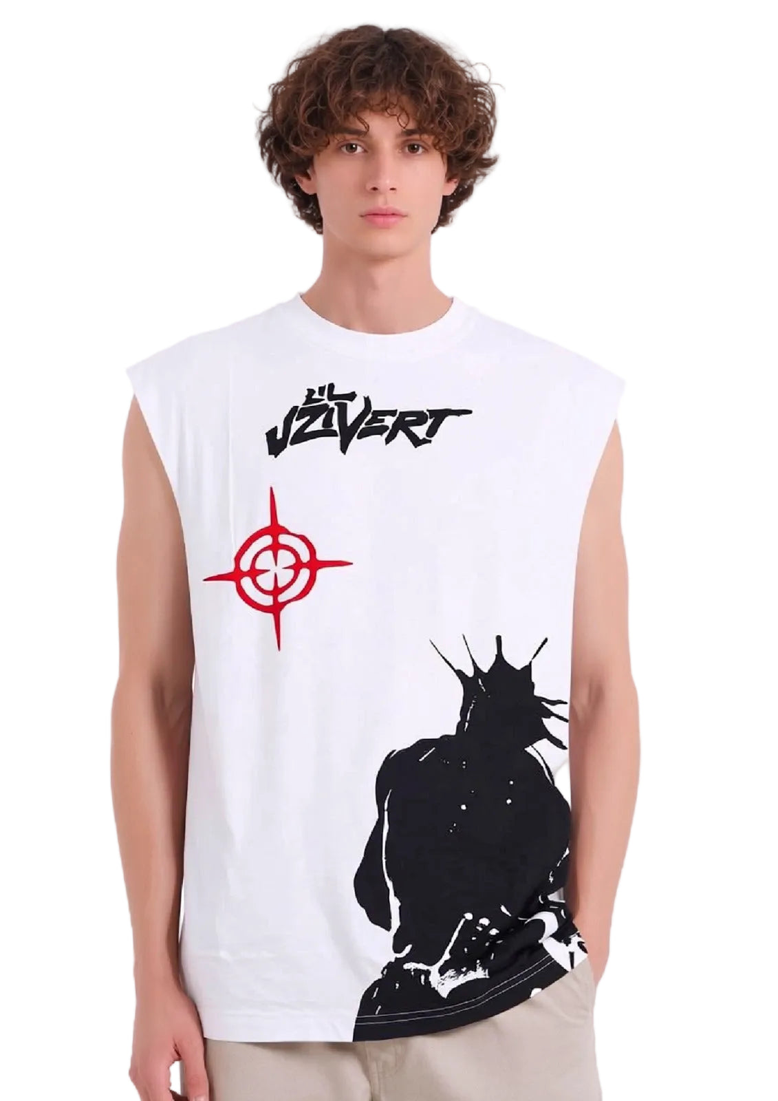 LIL UZI VERT SLEEVELESS TSHIRT