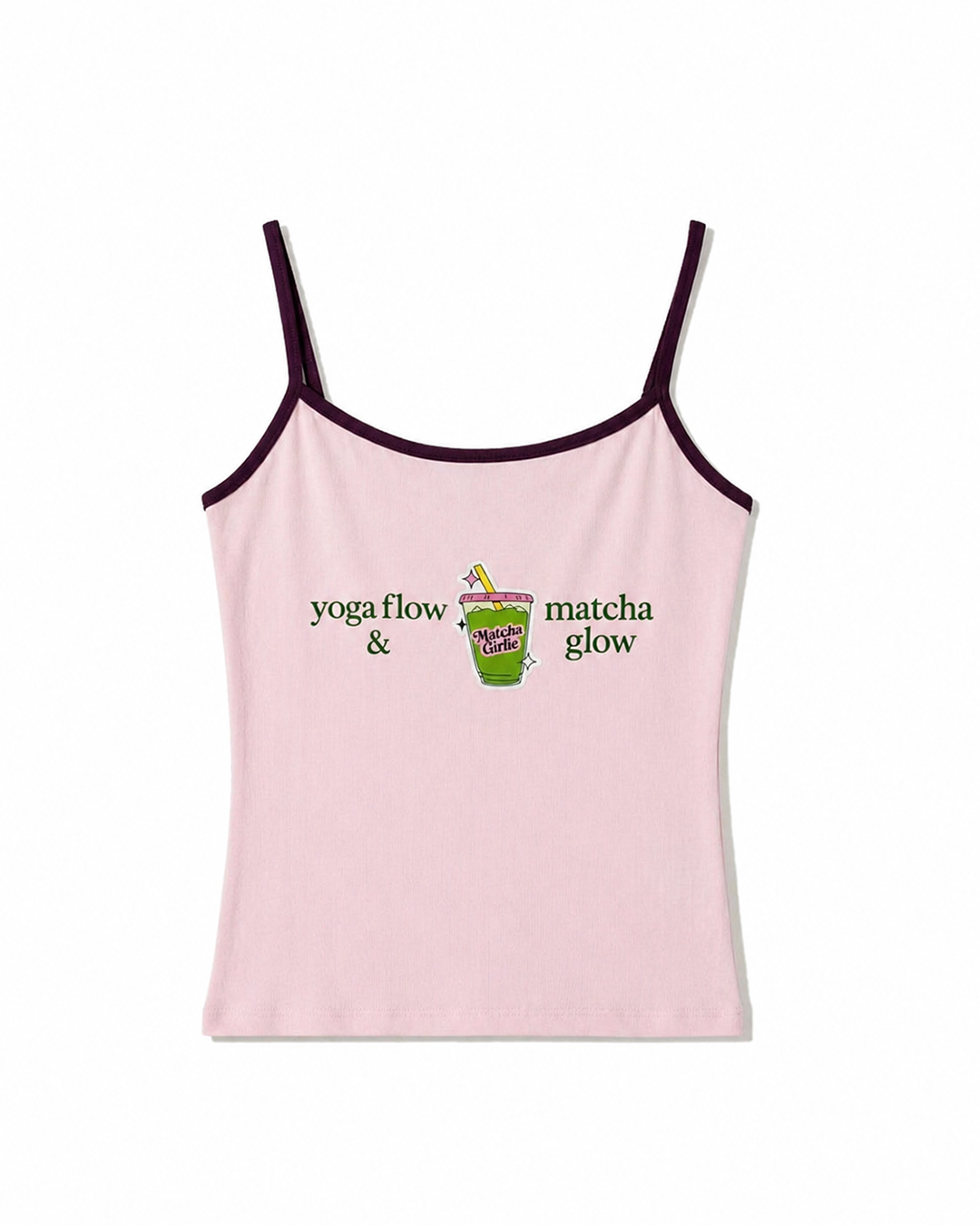 MATCHA GLOW STRAPPY TOP