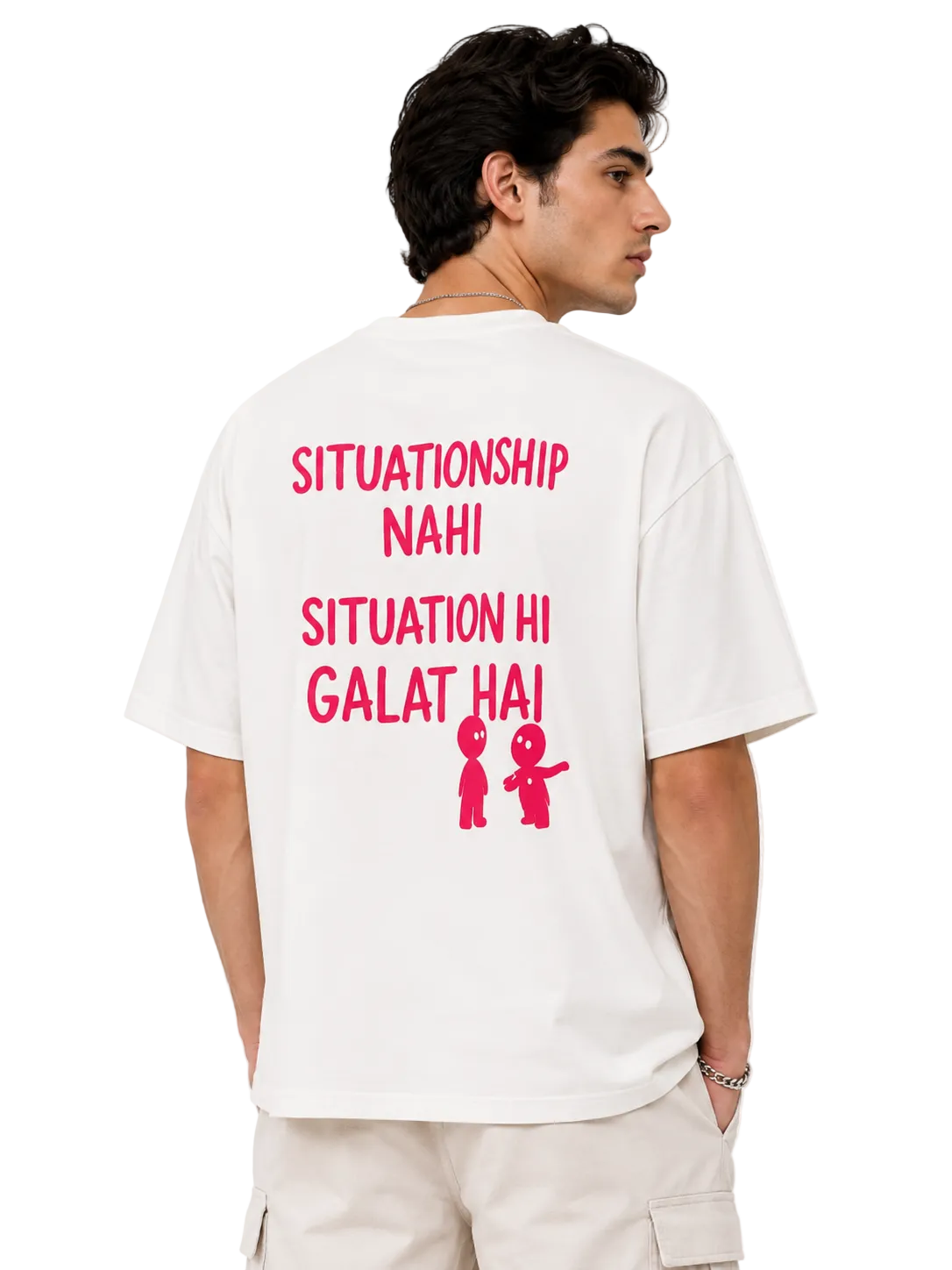 ANTI SITUATIONSHIP OVERSIZED TSHIRT