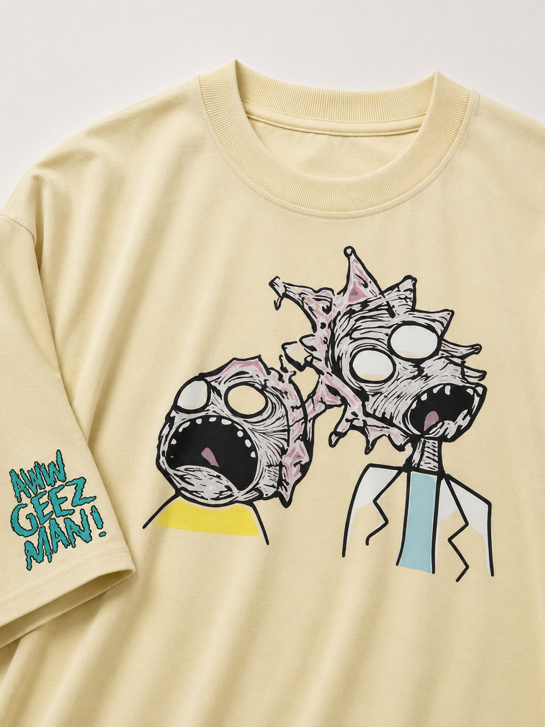 AWW GEEZ MAN OVERSIZED TSHIRT