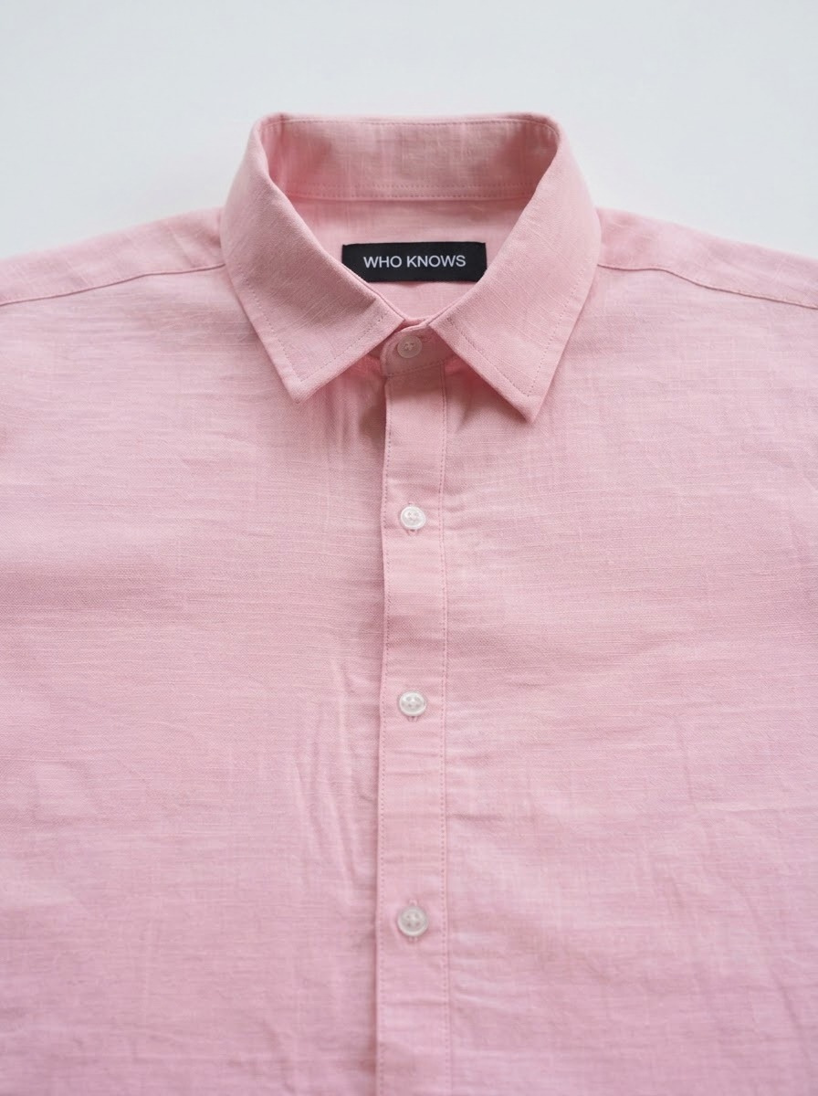 Basic Pink Full Sleeves Shirt