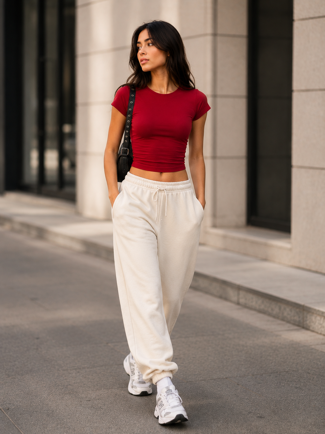 Red Short Sleeve Tank