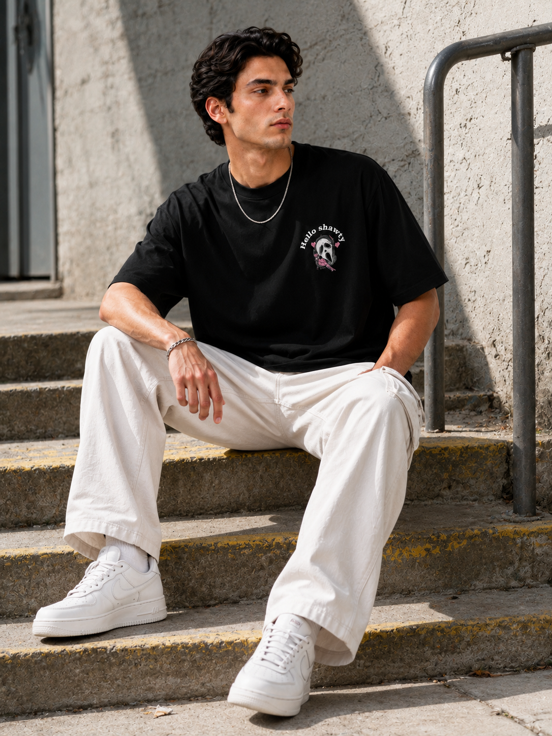 HELLO SHAWTY OVERSIZED TSHIRT
