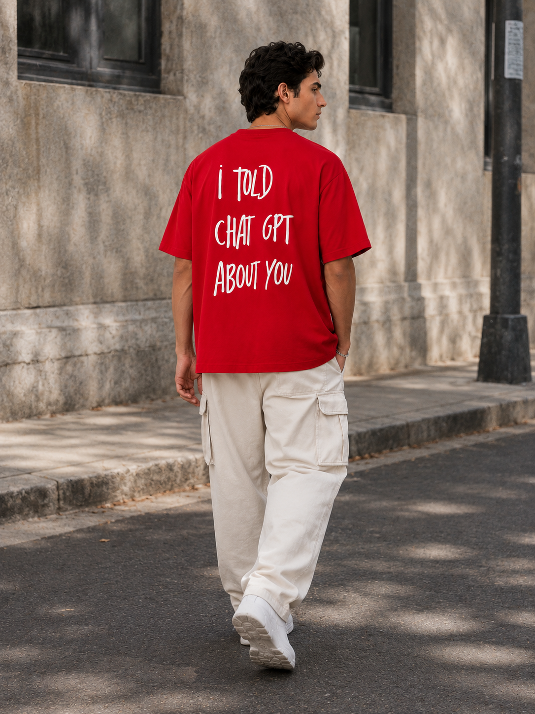 I TOLD CHATGPT OVERSIZED TSHIRT
