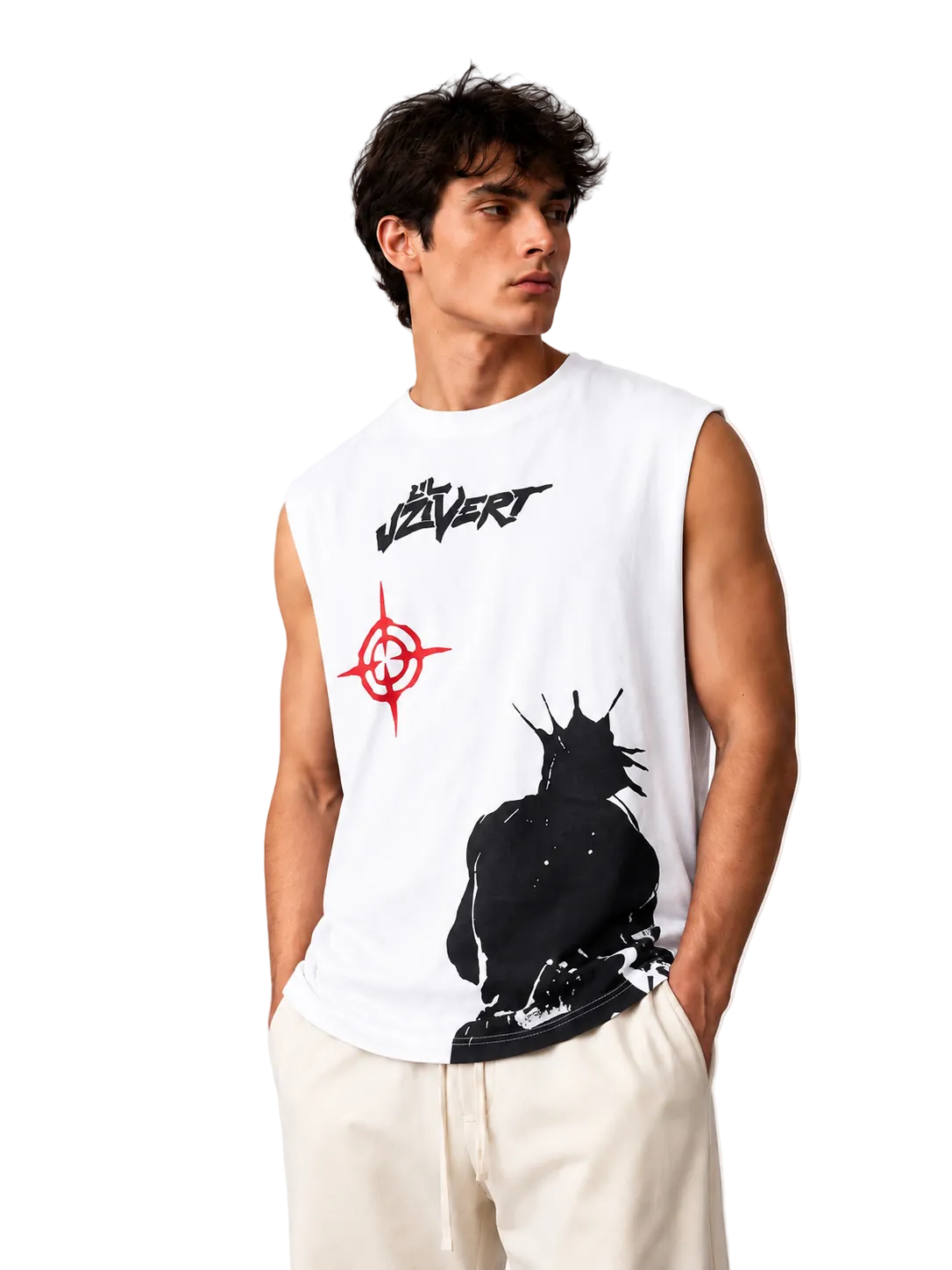 LIL UZI VERT SLEEVELESS TSHIRT