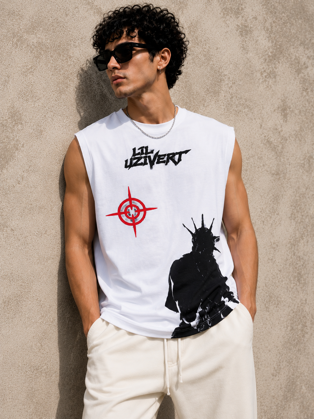 LIL UZI VERT SLEEVELESS TSHIRT