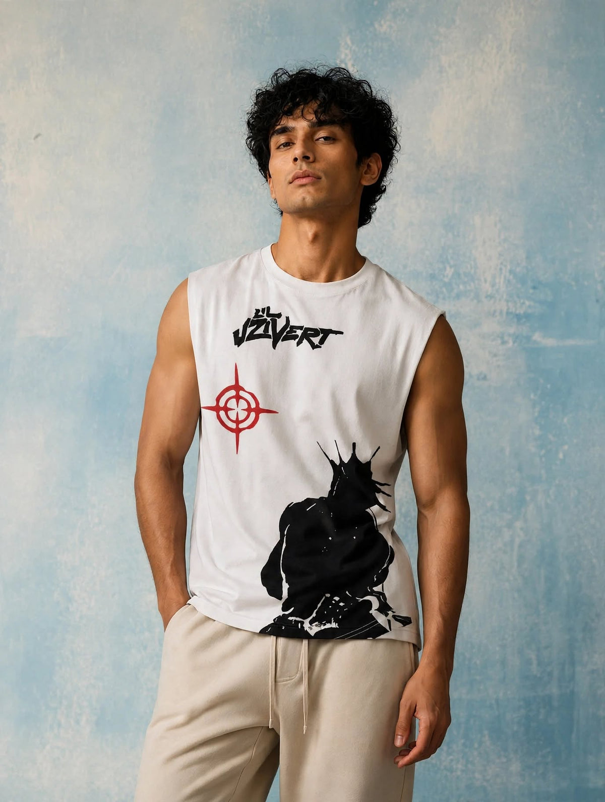 Sleeveless T-shirt