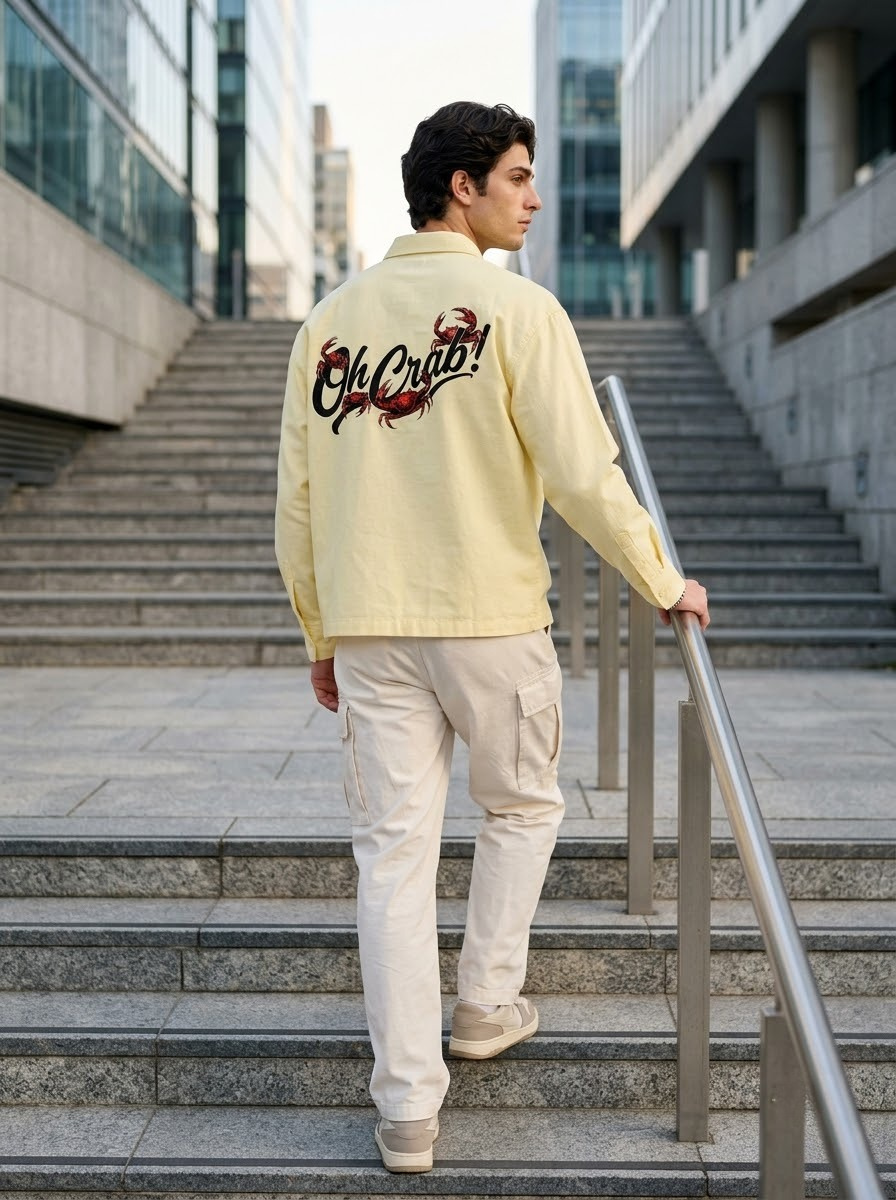 Oh Crab Full Sleeves Shirt