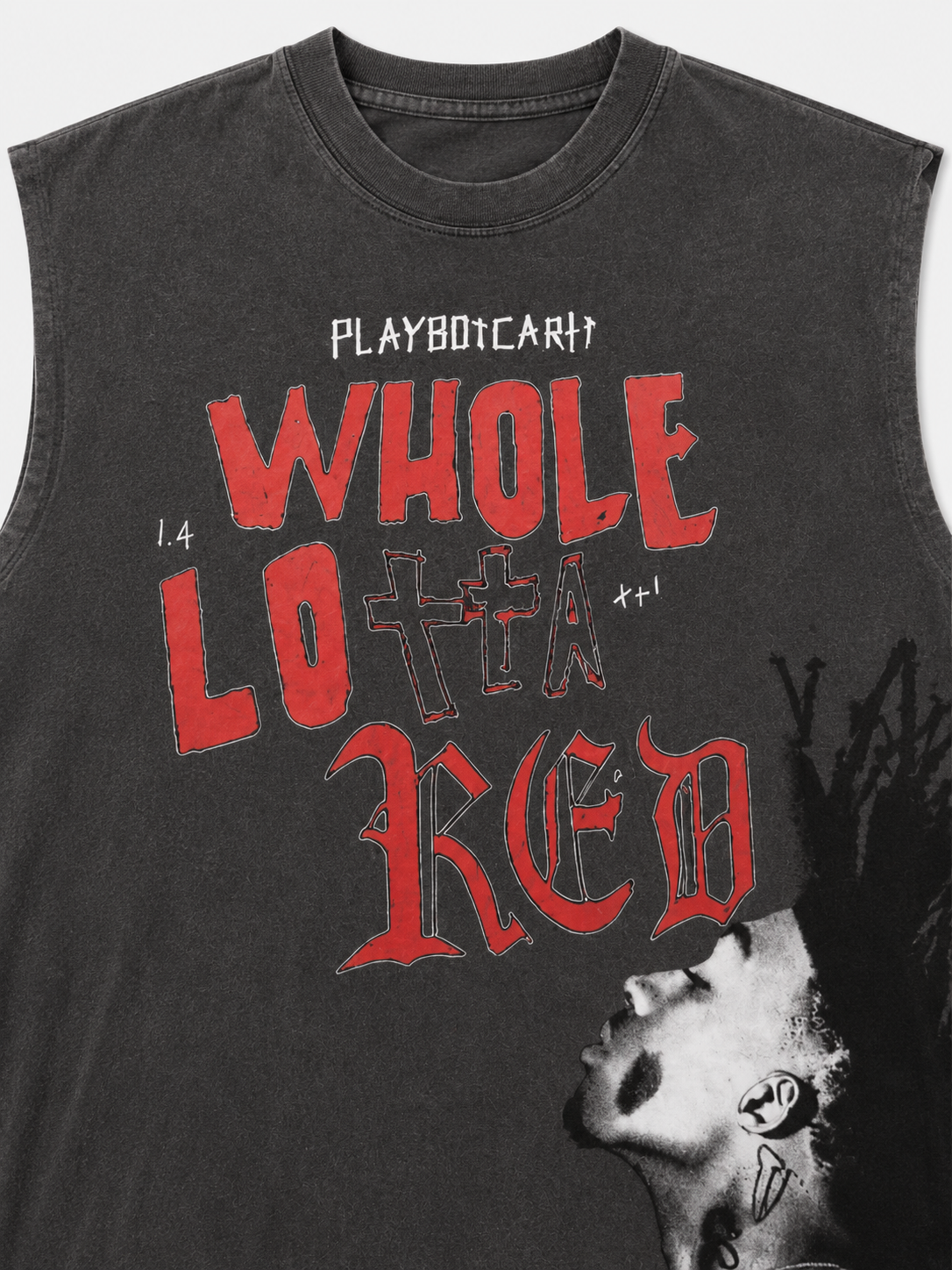 PLAYBOI CARTI SLEEVELESS TSHIRT
