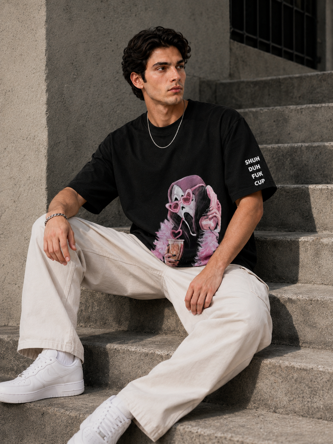 SCREAM OVERSIZED TSHIRT