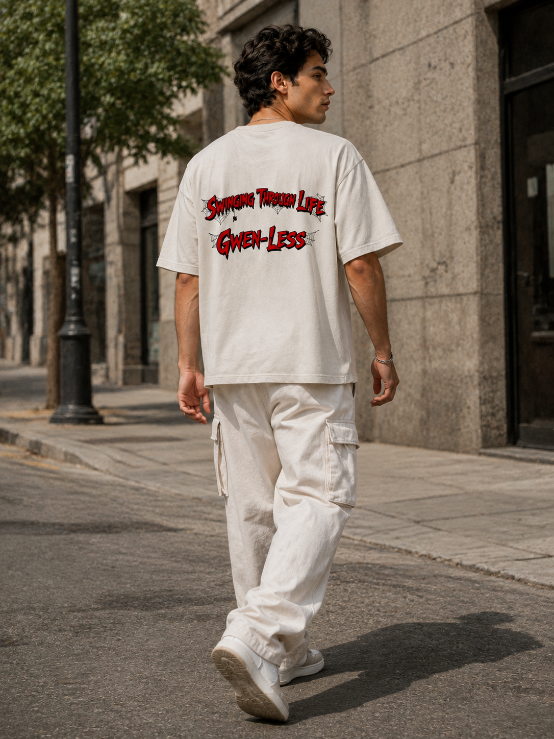 SWINGING THROUGH LIFE OVERSIZED TSHIRT