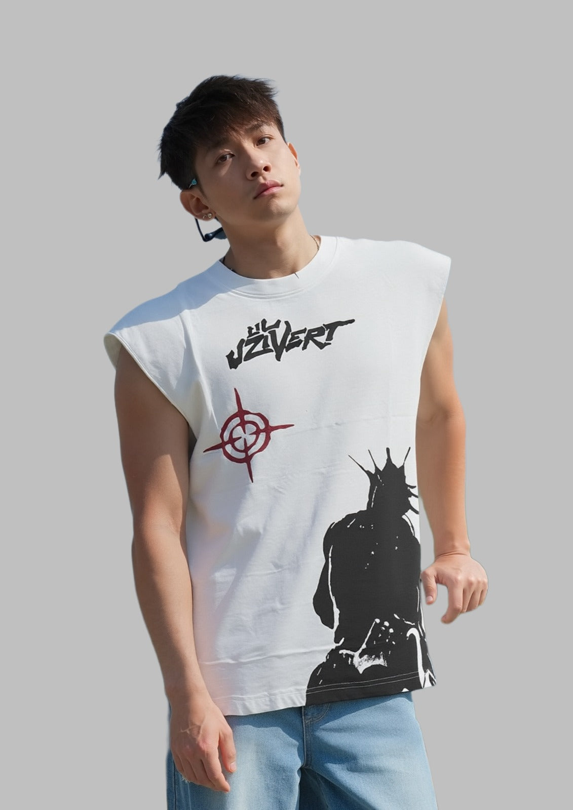 LIL UZI VERT SLEEVELESS TSHIRT