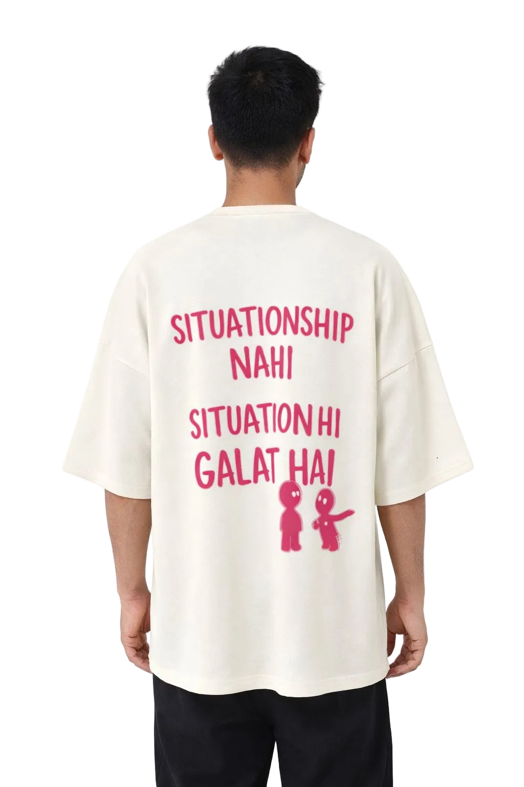 ANTI SITUATIONSHIP OVERSIZED TSHIRT