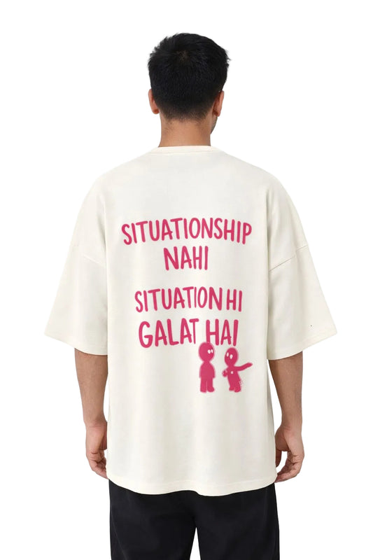 ANTI SITUATIONSHIP OVERSIZED TSHIRT