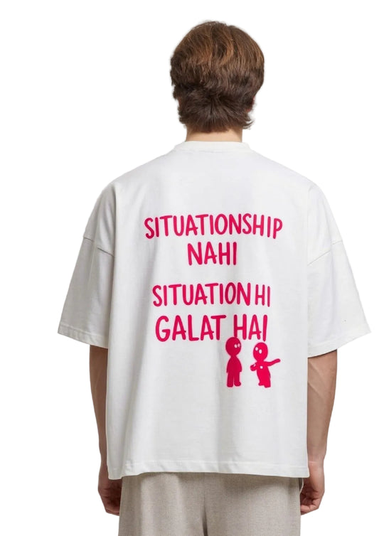 ANTI SITUATIONSHIP OVERSIZED TSHIRT